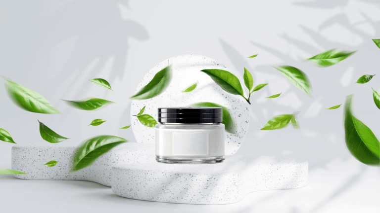Green and Grey Cosmetics Promotion Instagram Post (Prezentacja)